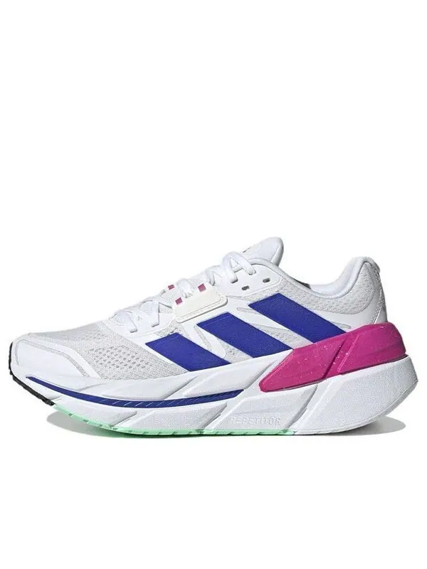Кроссовки adistar cs Adidas — изображение 1 из 4, белый/синий/фиолетовый