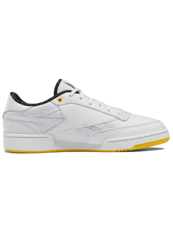 Кроссовки jurassic world x club c revenge 'biosyn genetics' Reebok — изображение 2 из 4, белый/желтый