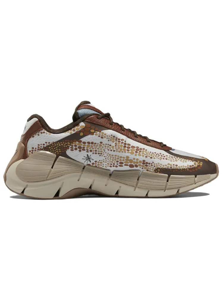 Беговые кроссовки Reebok Jurassic World x Zig Kinetica 2.5 'Atrociraptors' — изображение 2 из 5, серый