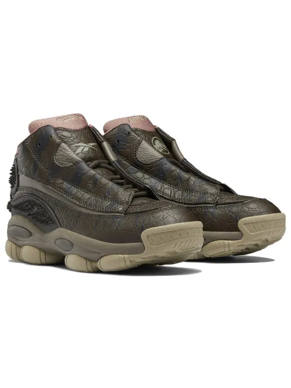 Кроссовки the answer dmx x jurassic world 'giganotosaurus' Reebok — изображение 3 из 4, серый