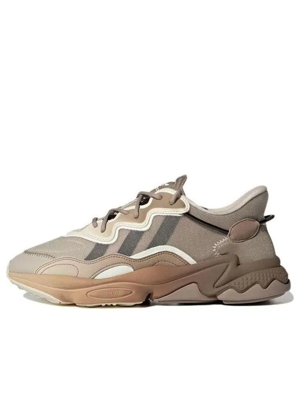 Кроссовки оригиналы ozweego Adidas — изображение 1 из 4, коричневый