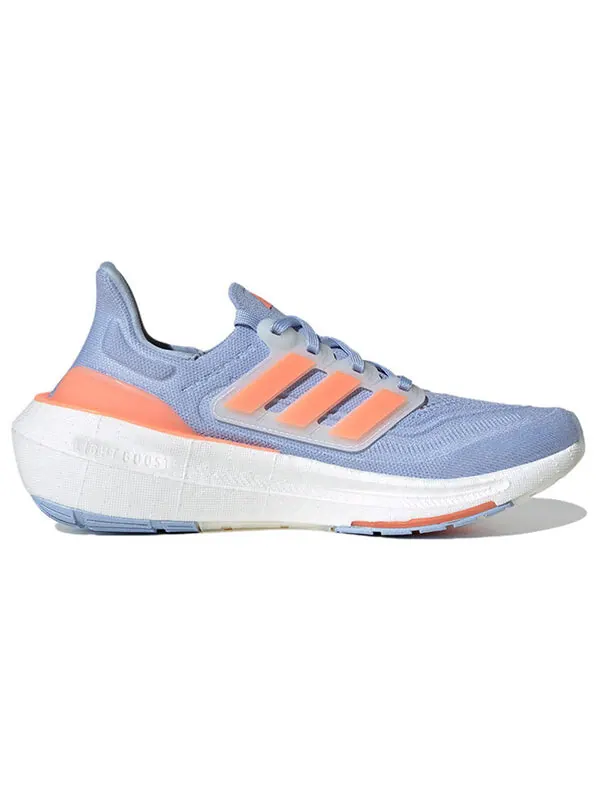 Кроссовки ультрабуст лайт Adidas — изображение 2 из 4, синий/белый/оранжевый