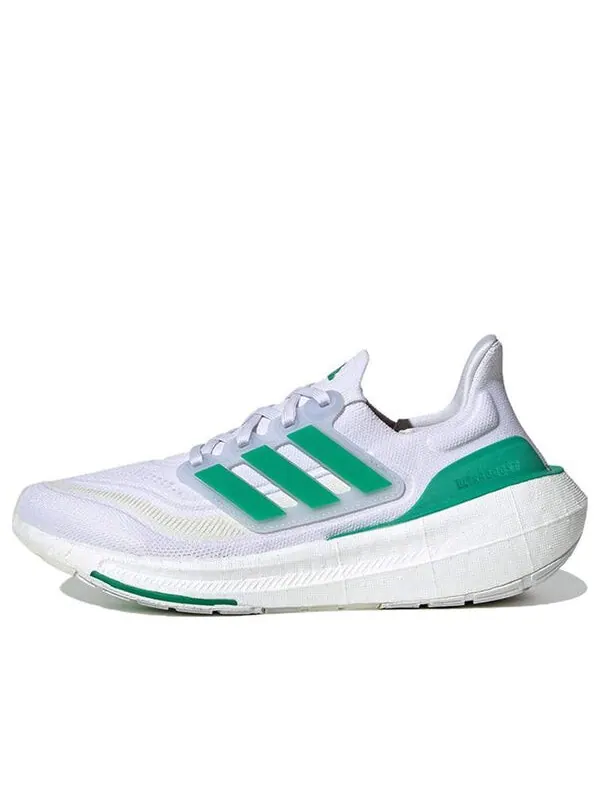 Кроссовки ультрабуст лайт Adidas — изображение 1 из 4, белый/зеленый/синий