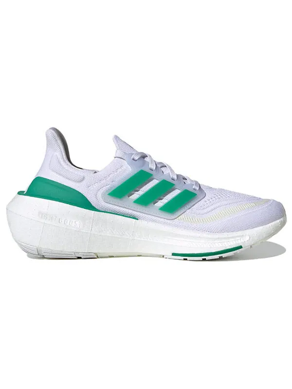 Кроссовки ультрабуст лайт Adidas — изображение 2 из 4, белый/зеленый/синий