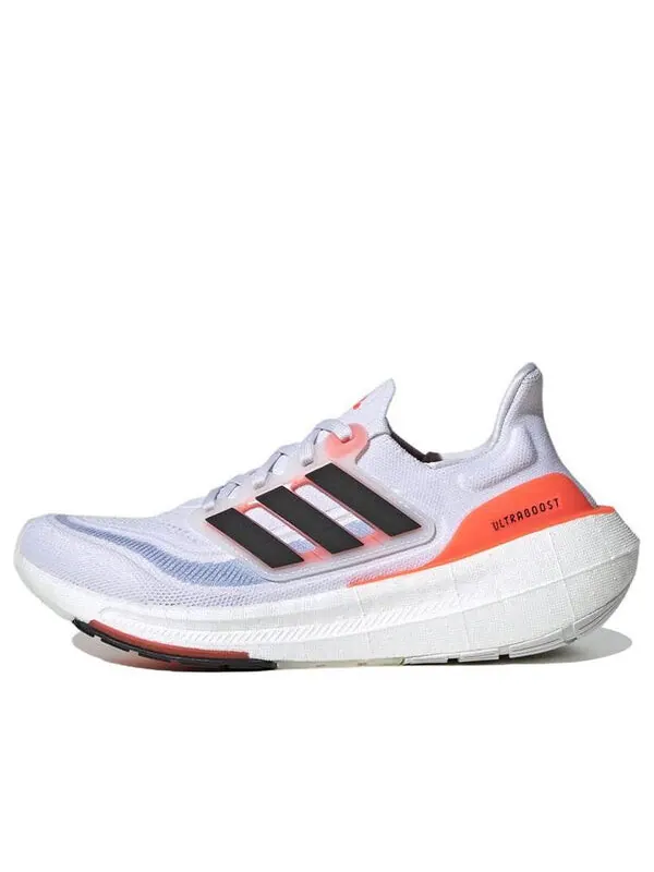 Кроссовки ultra boost light солнечные красные Adidas — изображение 1 из 4, черный/белый/кремовый