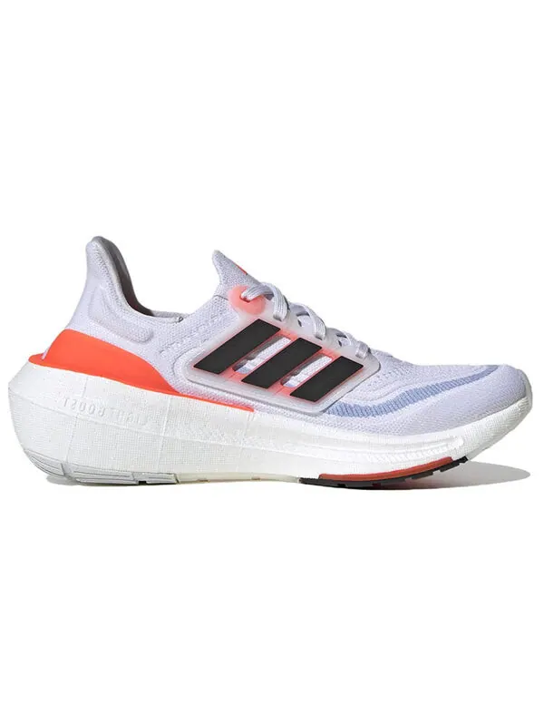 Кроссовки ultra boost light солнечные красные Adidas — изображение 2 из 4, черный/белый/кремовый