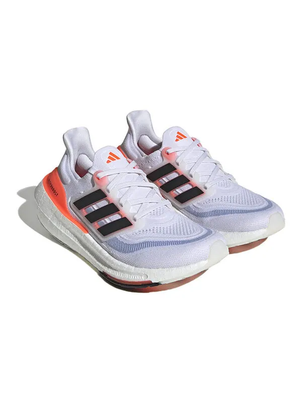 Кроссовки ultra boost light солнечные красные Adidas — изображение 3 из 4, черный/белый/кремовый