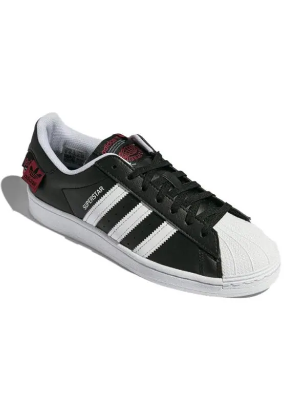 Кроссовки оригиналы суперзвезда Adidas — изображение 3 из 4, черный/белый/красный