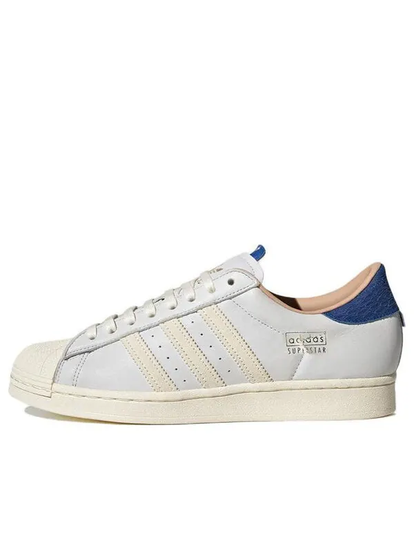 Кроссовки оригиналы суперзвезда Adidas — изображение 1 из 4, белый/кремовый/синий
