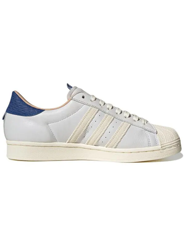 Кроссовки оригиналы суперзвезда Adidas — изображение 2 из 4, белый/кремовый/синий