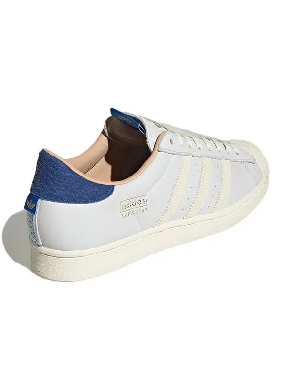 Кроссовки оригиналы суперзвезда Adidas — изображение 4 из 4, белый/кремовый/синий