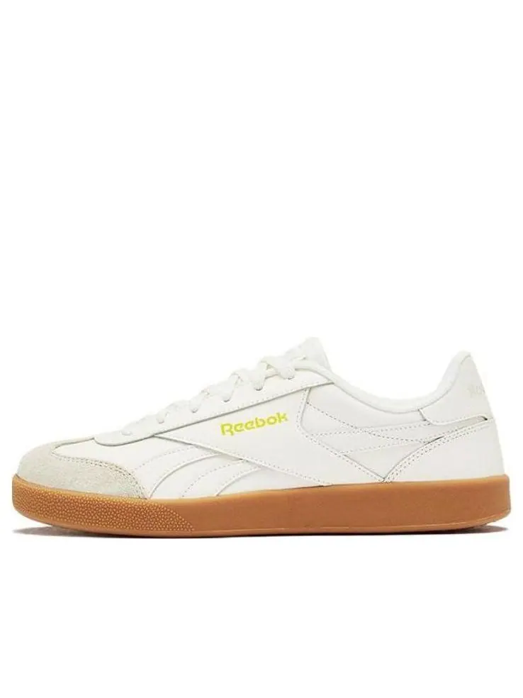 Кеды Reebok Smash Edge S 'White Brown' — изображение 1 из 5, белый