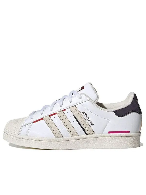 Кроссовки оригиналы суперзвезда Adidas — изображение 1 из 4, белый//темно-синий