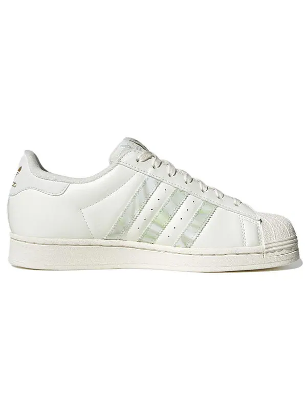 Кроссовки оригиналы суперзвезда веган Adidas — изображение 2 из 4, белый/белый/песочный