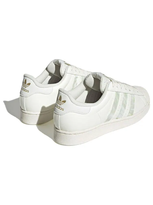 Кроссовки оригиналы суперзвезда веган Adidas — изображение 4 из 4, белый/белый/песочный