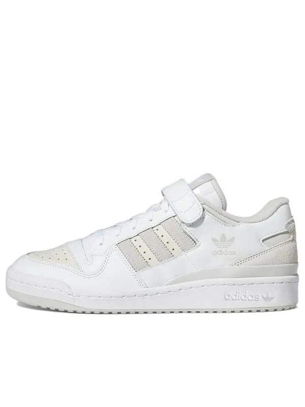 Кроссовки originals forum low classic shoes 'cloud white chalk white' Adidas — изображение 1 из 4, белый/серый/белый