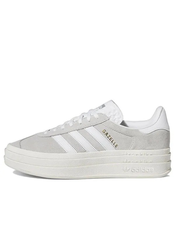 Кроссовки gazelle bold 'grey white' Adidas — изображение 1 из 4, серый/белый/белый