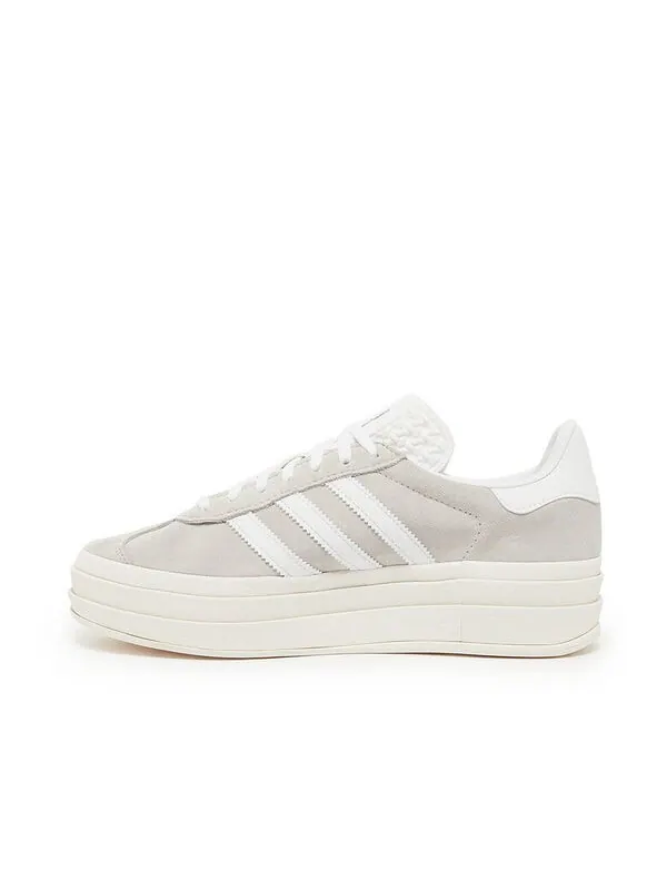 Кроссовки gazelle bold 'grey white' Adidas — изображение 2 из 4, серый/белый/белый