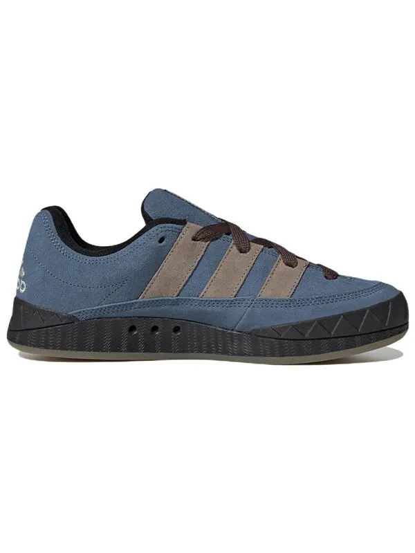 Кроссовки оригиналы adimatic Adidas — изображение 2 из 4, синий/коричневый/черный