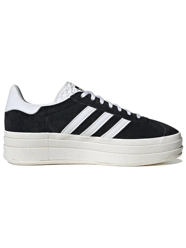 Кроссовки газель смелые Adidas — изображение 2 из 4, черный/белый