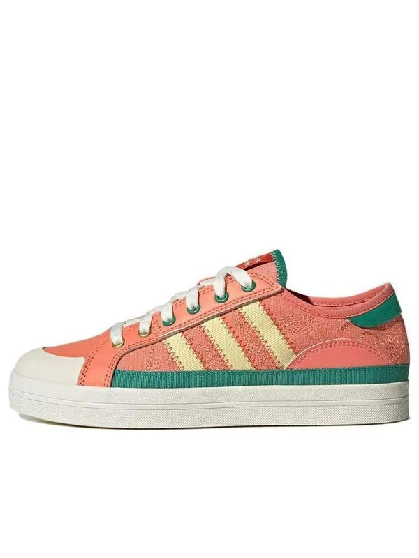Кроссовки neo city холст Adidas — изображение 1 из 4, оранжевый/желтый/зеленый