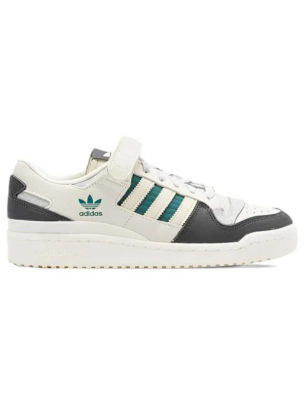 Кроссовки форум 84 низкие Adidas — изображение 1 из 2, белый/черный/зеленый
