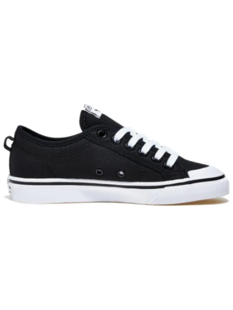 Кроссовки adidas Nizza Trefoil 'Black White' — изображение 2 из 5, черный