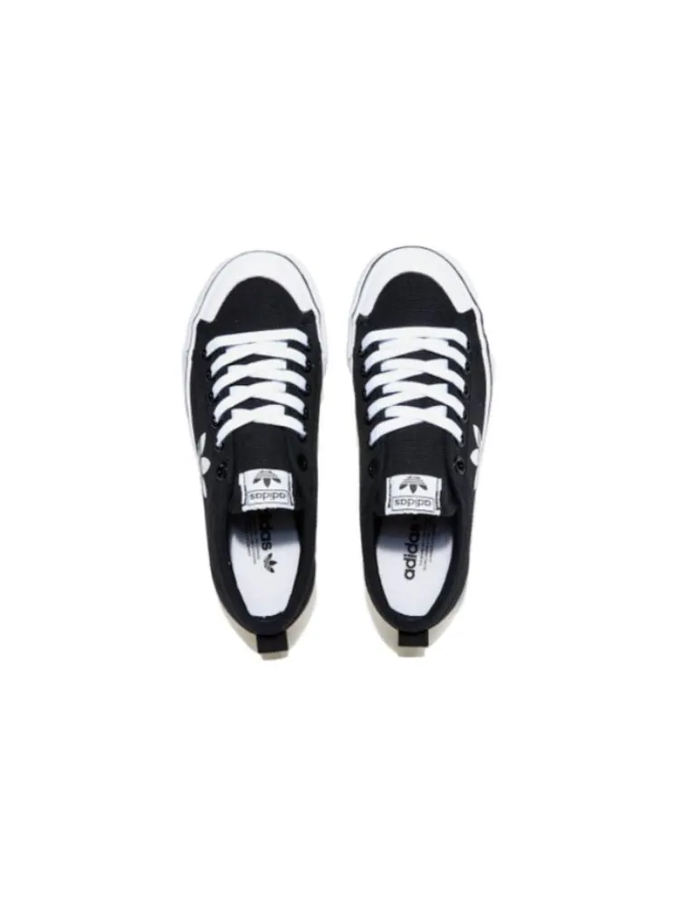 Кроссовки adidas Nizza Trefoil 'Black White' — изображение 5 из 5, черный