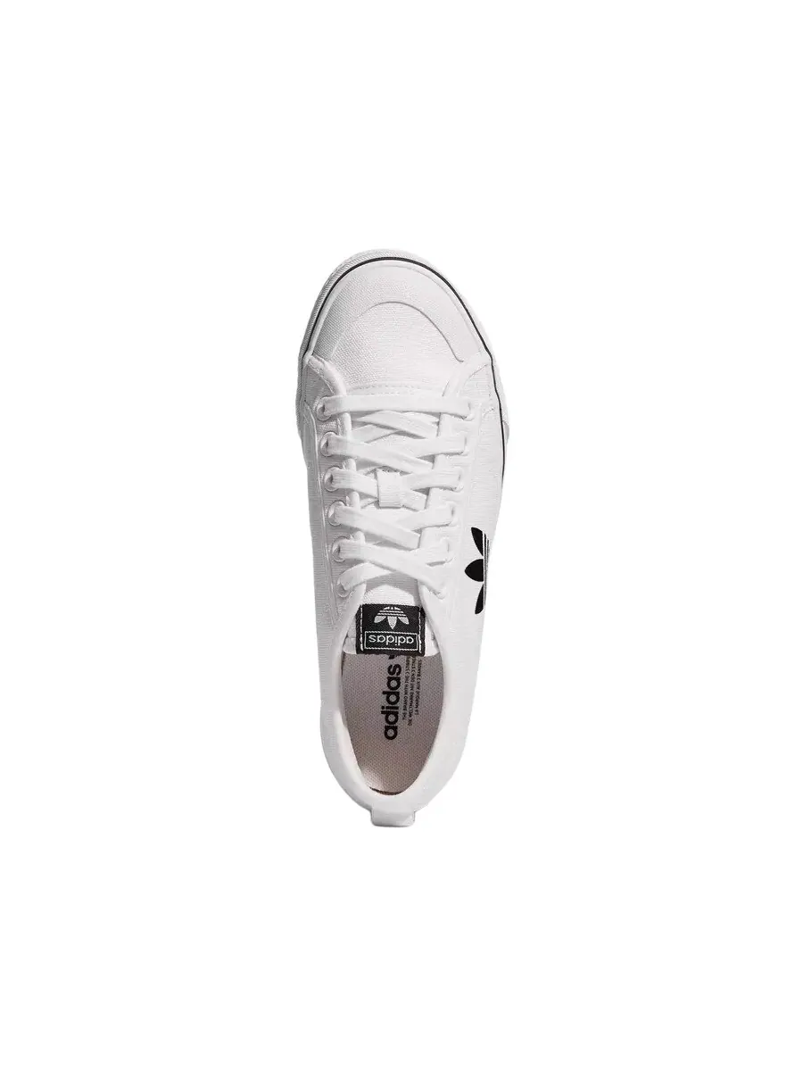 Кеды Adidas Originals Nizza Unisex — изображение 2 из 5, белый