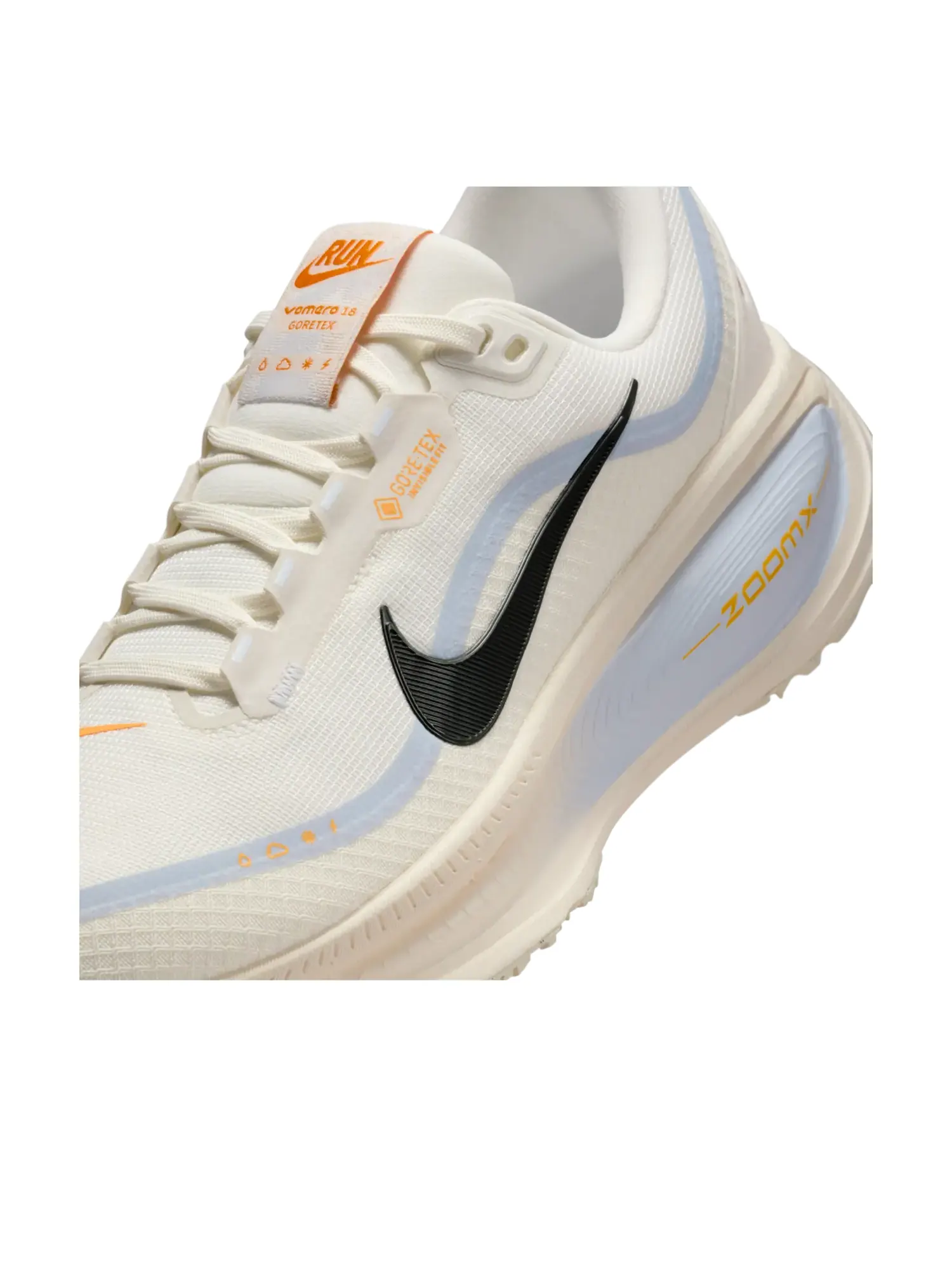 Кроссовки (WMNS) Nike Vomero 18 Gore-Tex 'Pale Ivory Football Grey' — изображение 7 из 7, белый
