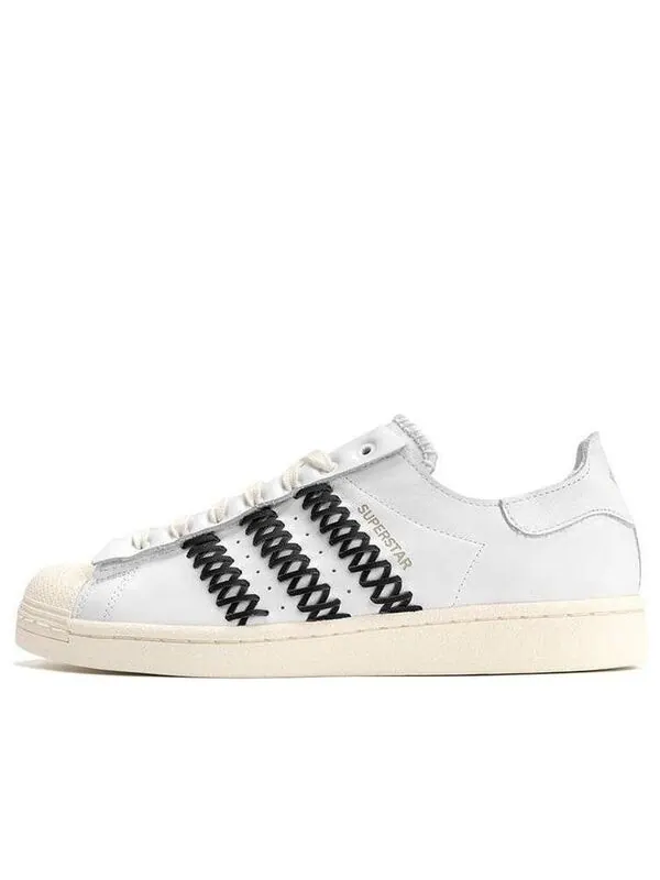 Кроссовки суперзвезда ног индустрии Adidas — изображение 1 из 4, кремовый белый черный