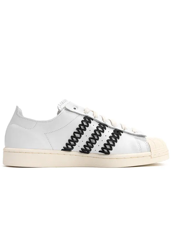 Кроссовки суперзвезда ног индустрии Adidas — изображение 2 из 4, кремовый белый черный