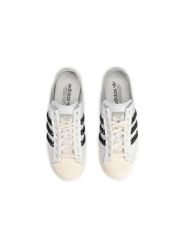 Кроссовки суперзвезда ног индустрии Adidas — изображение 4 из 4, кремовый белый черный