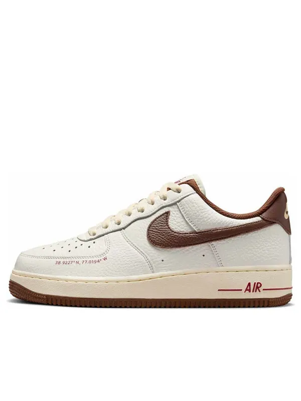 Кроссовки air force 1 low 'howard university' Nike — изображение 1 из 4, красный
