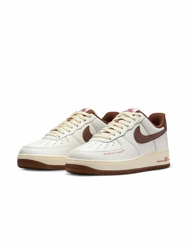 Кроссовки air force 1 low 'howard university' Nike — изображение 3 из 4, красный