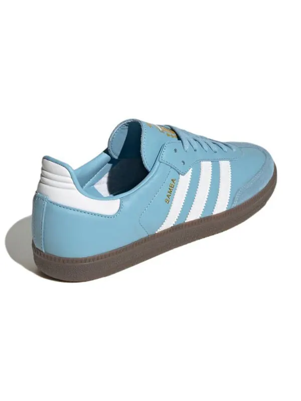 Кроссовки самба команда Adidas — изображение 4 из 4, синий/белый