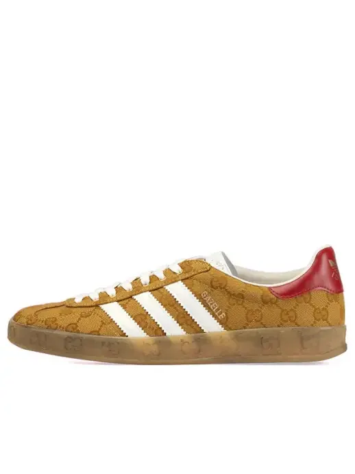 Кроссовки x gucci gazelle Adidas — изображение 1 из 3, коричневый/черный