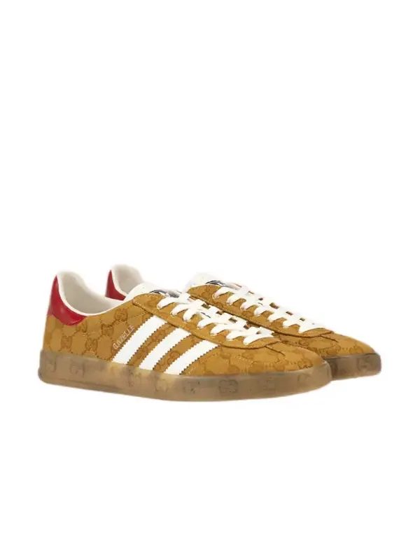 Кроссовки x gucci gazelle Adidas — изображение 2 из 3, коричневый/черный