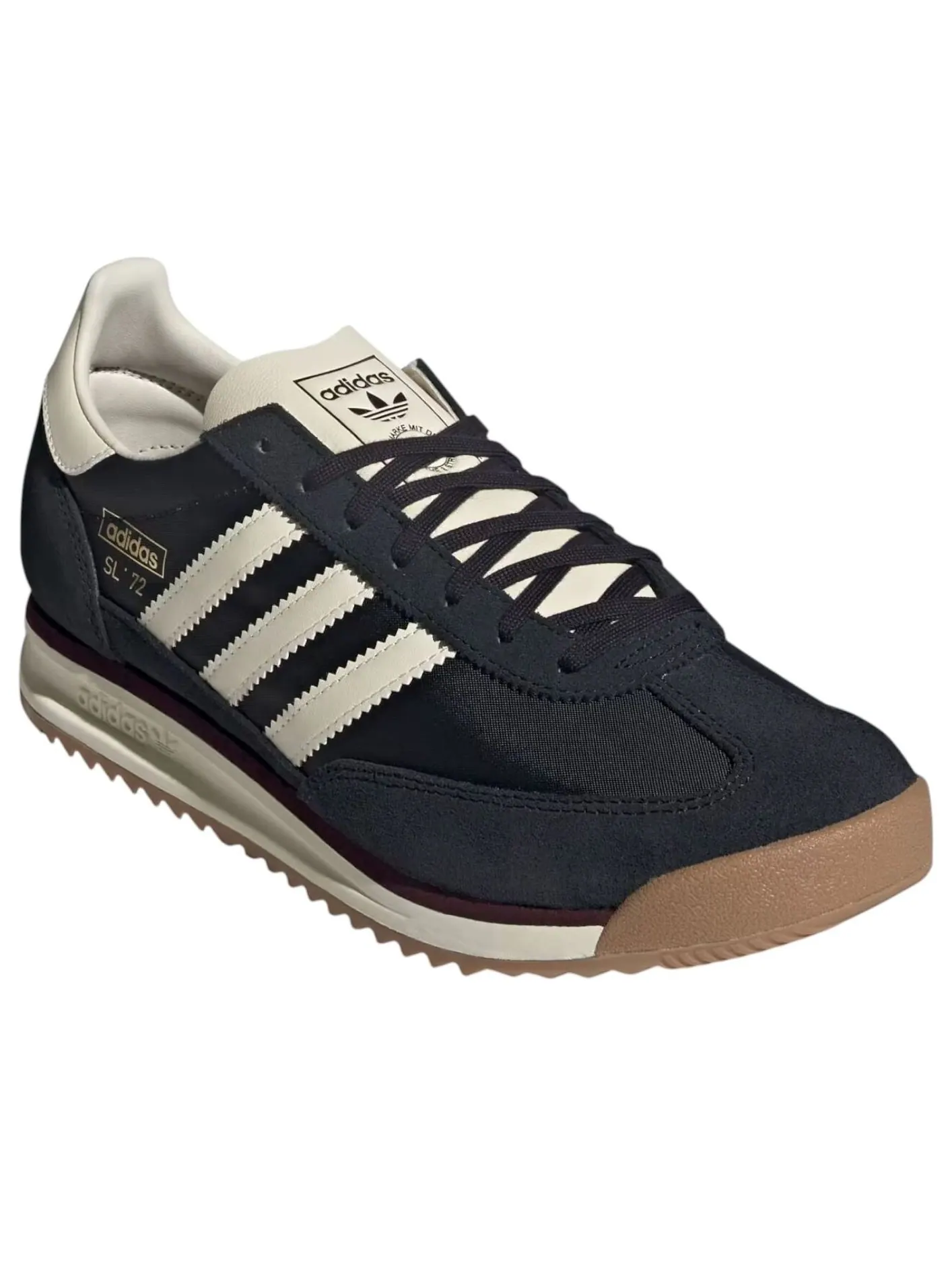 Adidas SL 72 RS 'Core Black Cream White Gold Metallic' — изображение 2 из 6