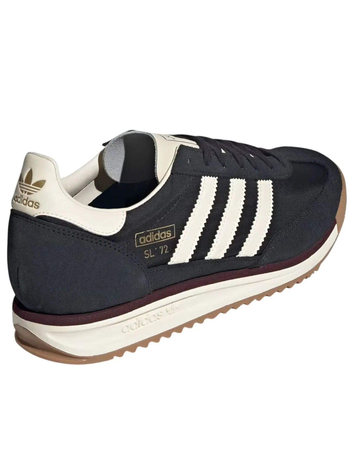 Adidas SL 72 RS 'Core Black Cream White Gold Metallic' — изображение 3 из 6