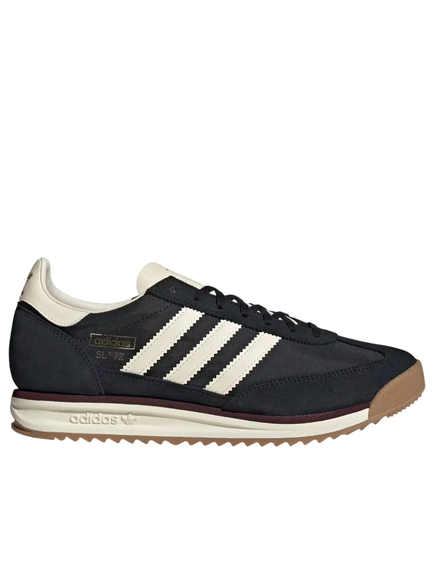 Adidas SL 72 RS 'Core Black Cream White Gold Metallic' — изображение 6 из 6