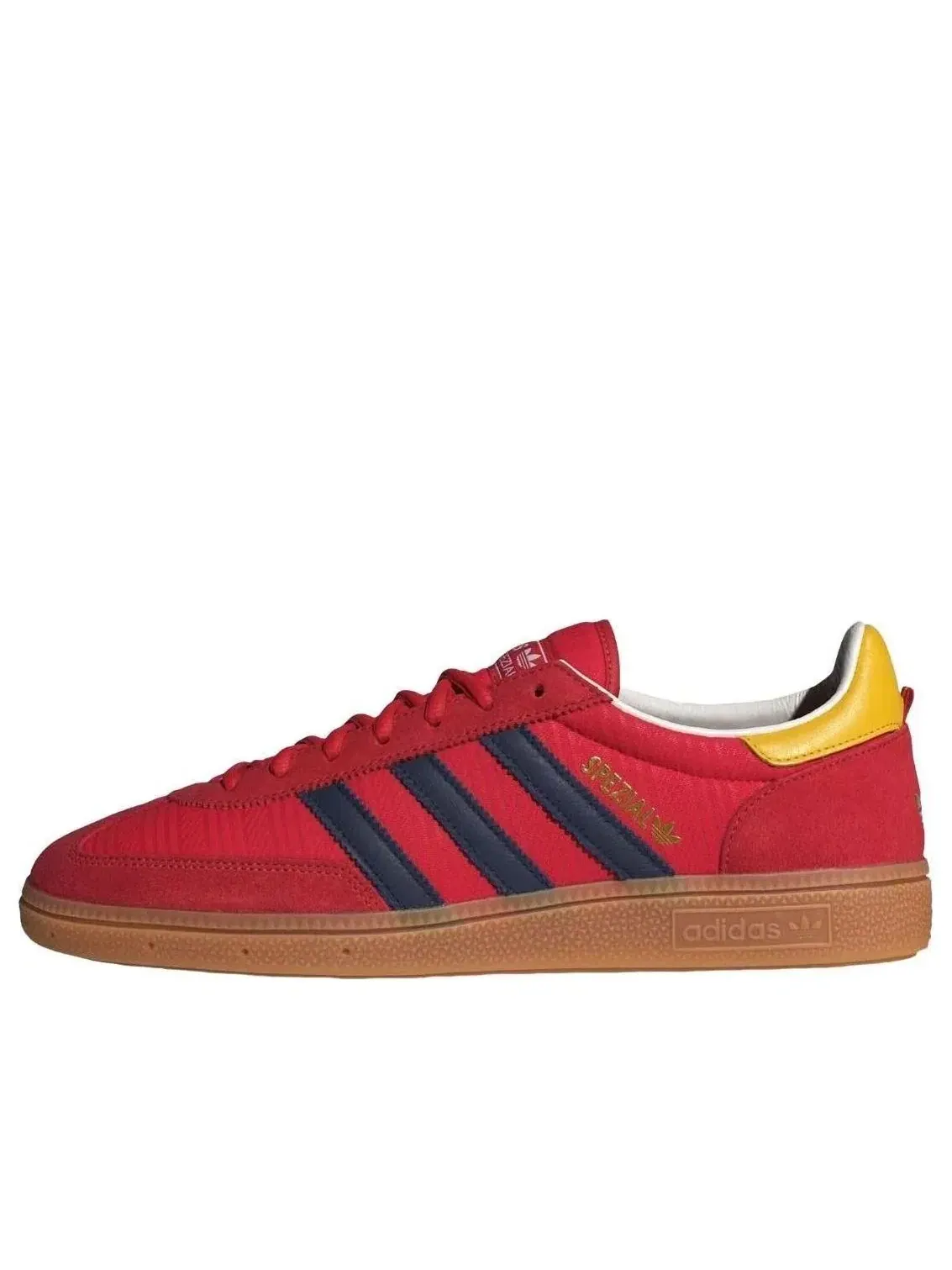 Мужские кроссовки с замшевым верхом Handball Spezial Adidas — изображение 1 из 5, красный