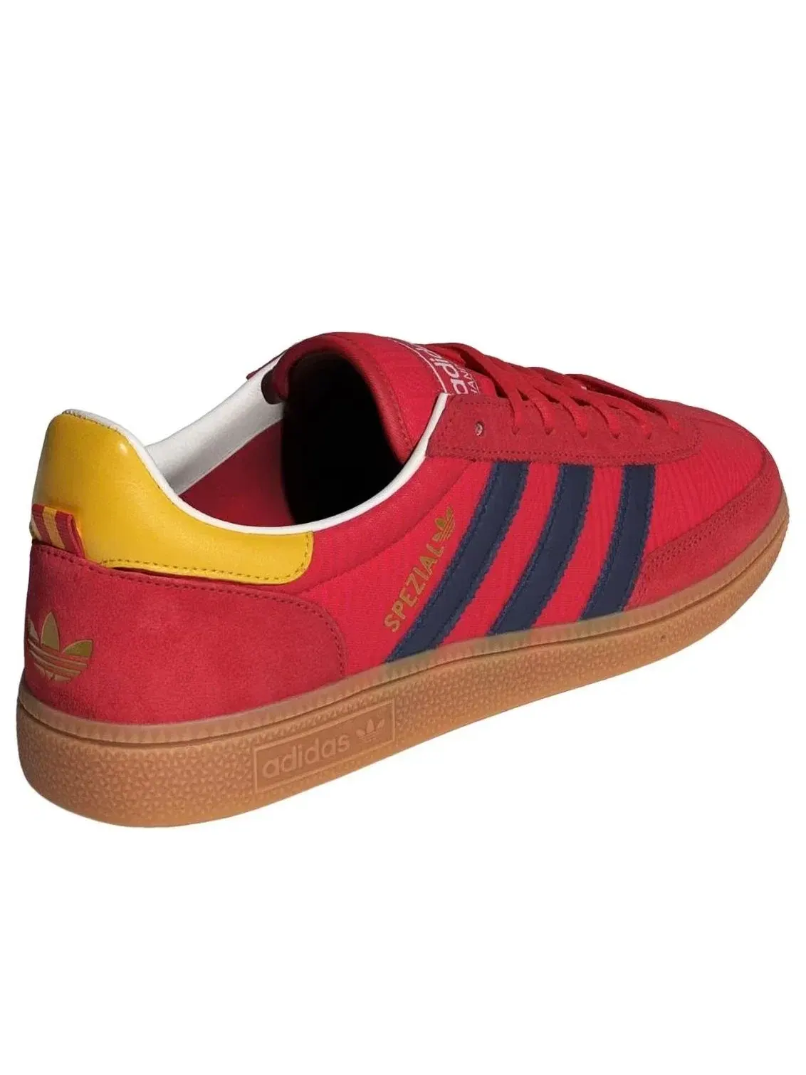 Мужские кроссовки с замшевым верхом Handball Spezial Adidas — изображение 5 из 5, красный