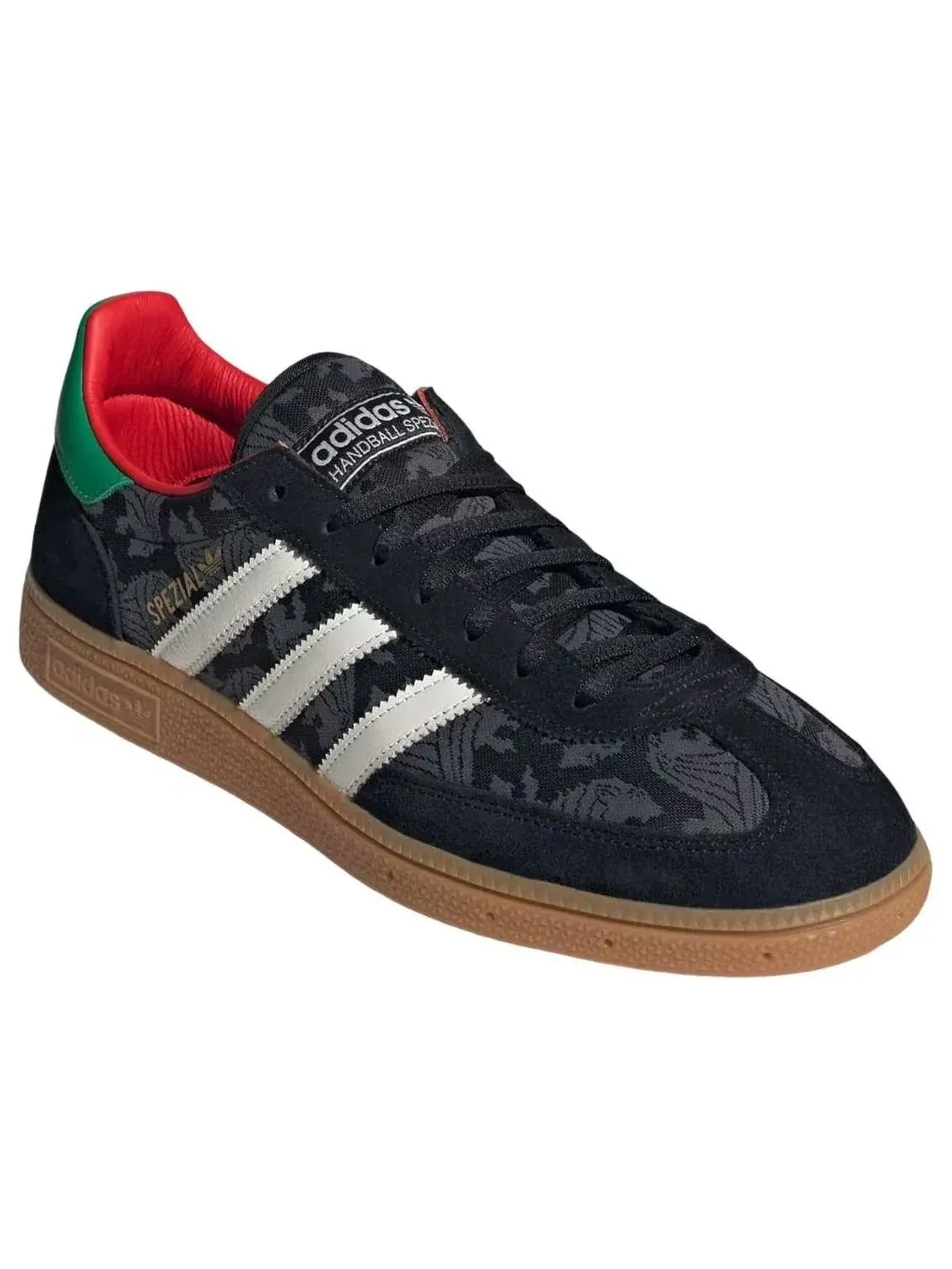 Мужские кроссовки с закрытой шнуровкой Handball Spezial Adidas — изображение 4 из 5, черный