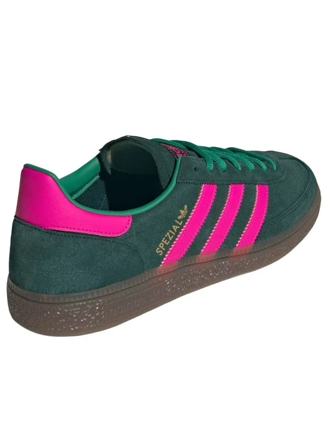 Мужские кроссовки с замшевым верхом Handball Spezial Adidas — изображение 5 из 5, зеленый