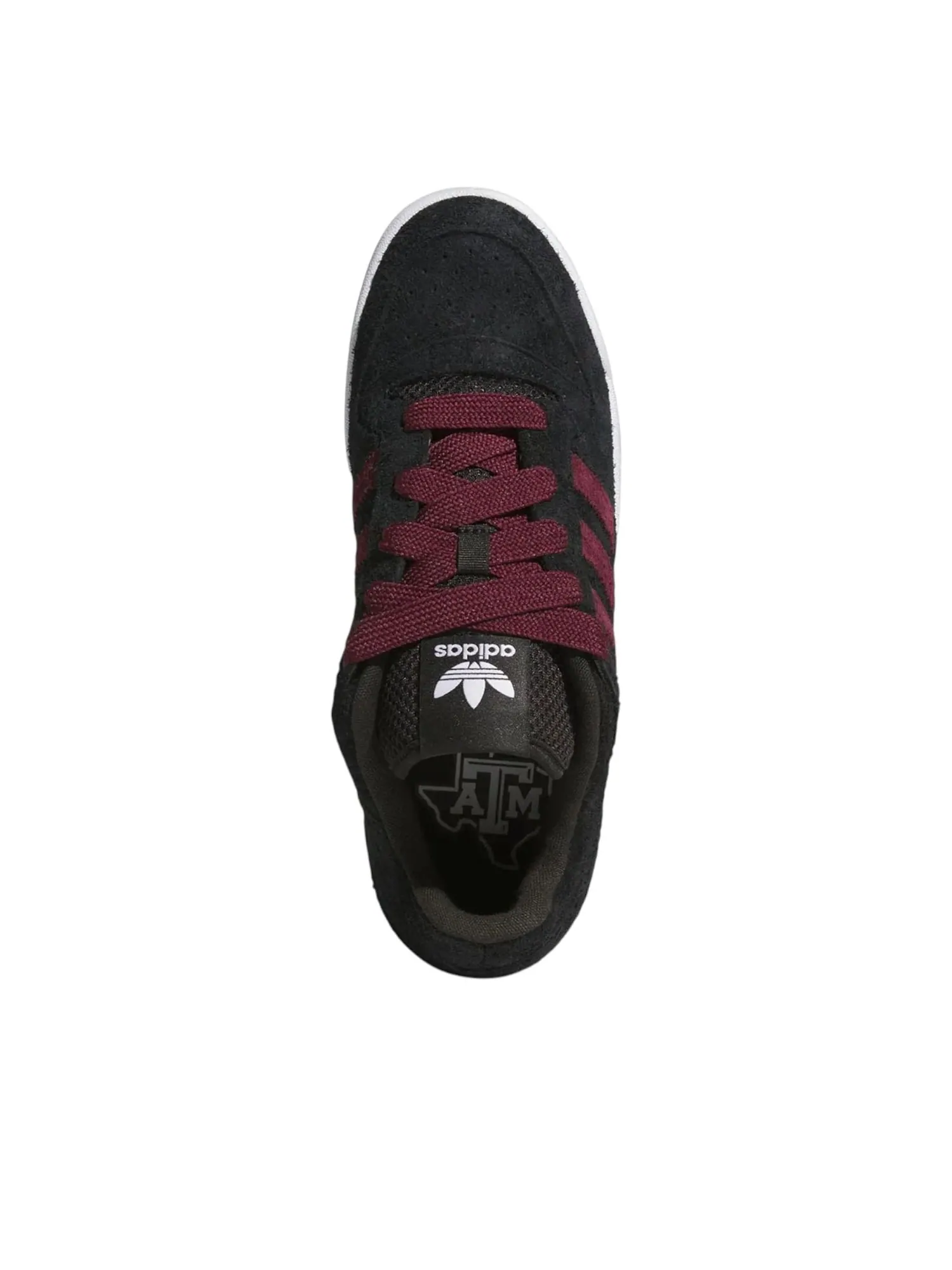 Adidas Forum Low CL 'Texas A&M' — изображение 3 из 5, черный/красный