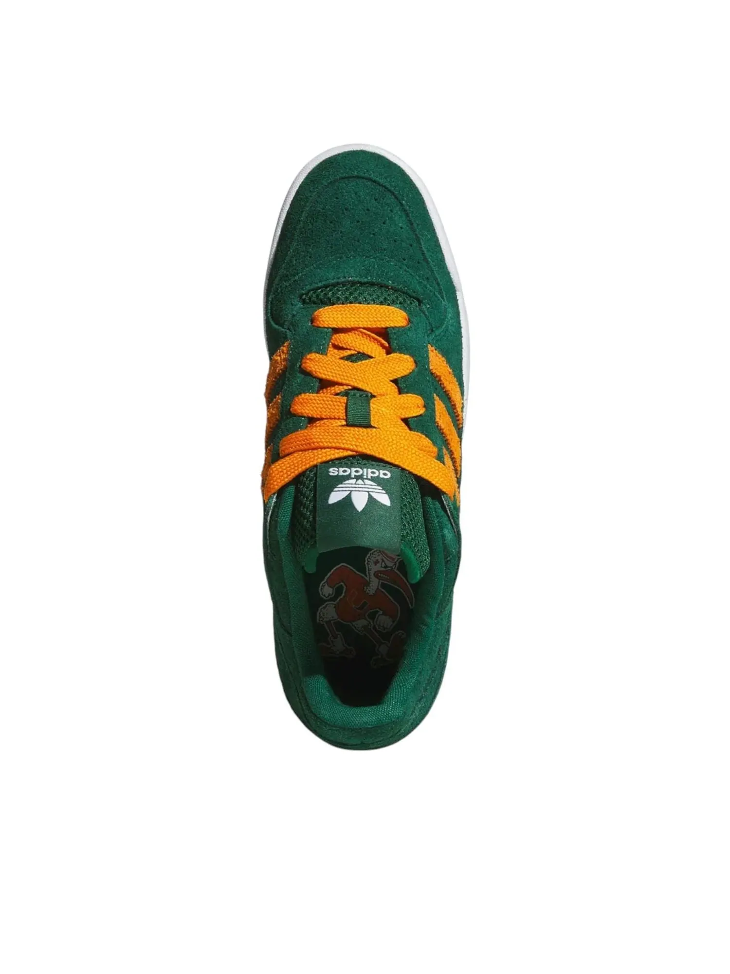 Кроссовки adidas Forum Low CL 'Miami' — изображение 3 из 5, зеленый