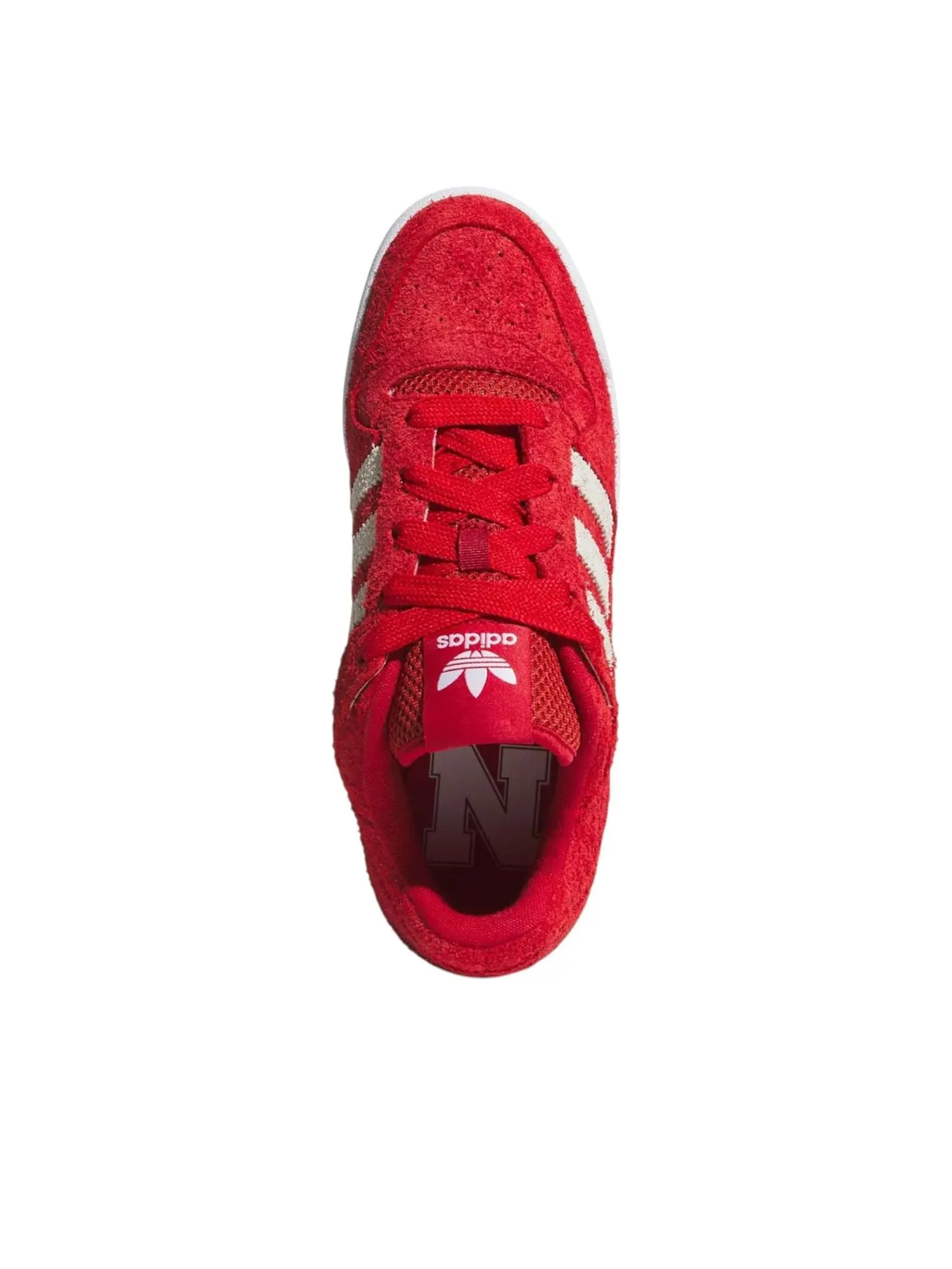 Adidas Forum Low CL 'Nebraska' — изображение 3 из 5, красный/белый