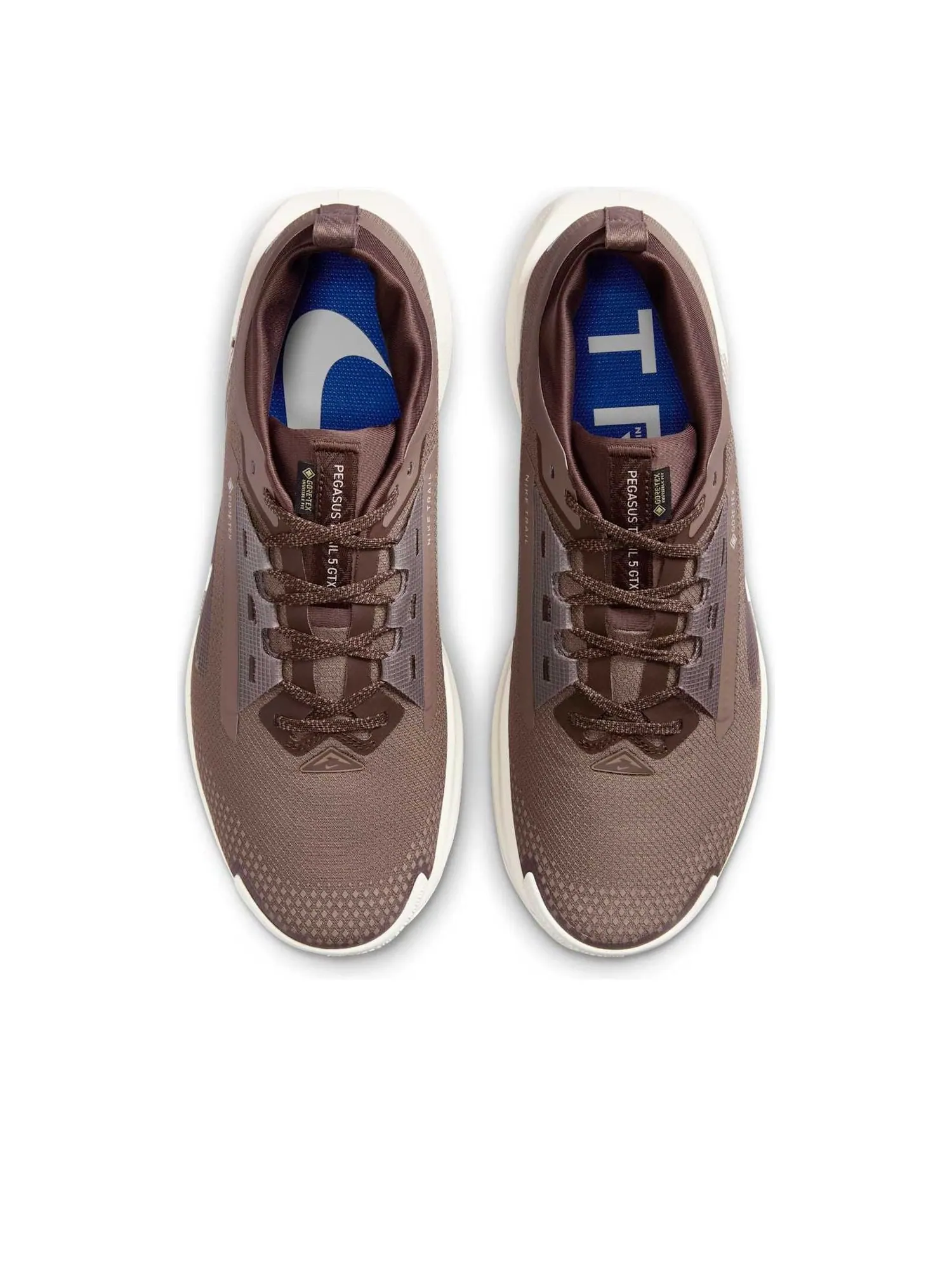 Кроссовки Nike Pegasus Trail 5 Gore-Tex 'Mink Brown' — изображение 2 из 6, коричневый