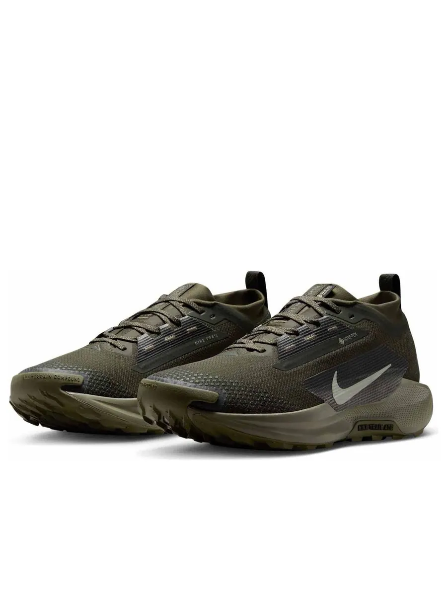 Кроссовки Nike Pegasus Trail 5 Gore-Tex 'Sequoia Cargo Khaki' — изображение 3 из 6, оливковый зеленый